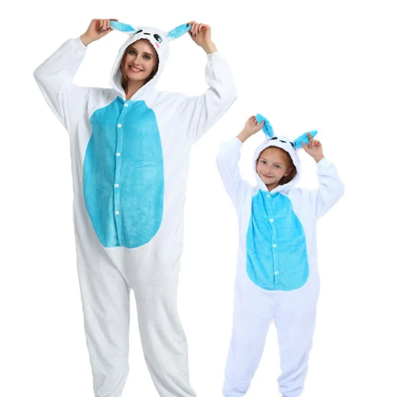 

Adults Kids Onesie Animal Pajamas Sets Cartoon Sleepwear Unicorn Pajamas Winter Unicornio Women Childs Flannel Hooded Kigurumi