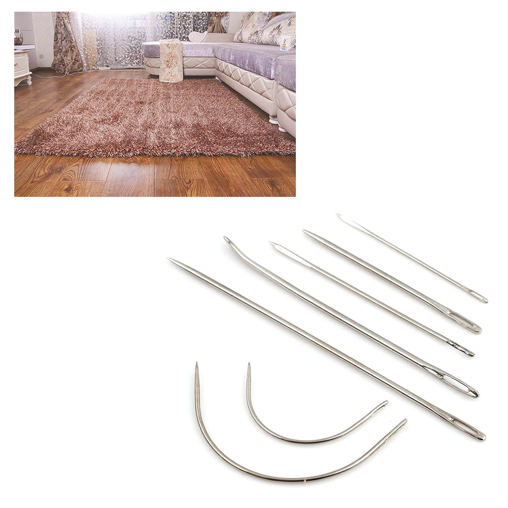 7 шт. сверхмощный ручной Швейные иглы комплект Многофункциональный изогнутые