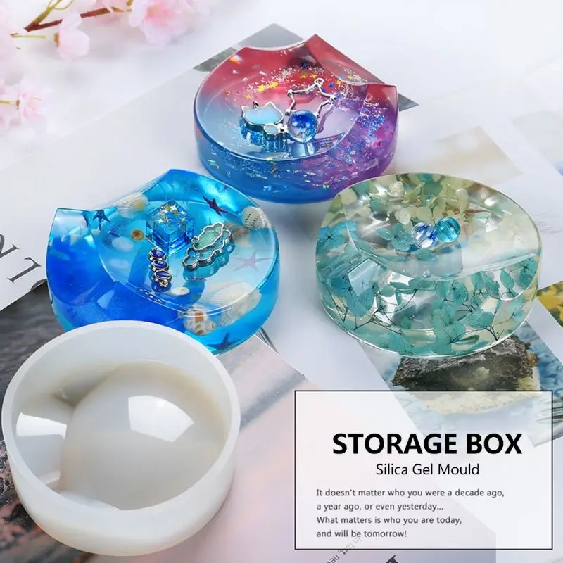 Силиконовые формы DIY эпоксидная смола ремесла стол держатель для хранения