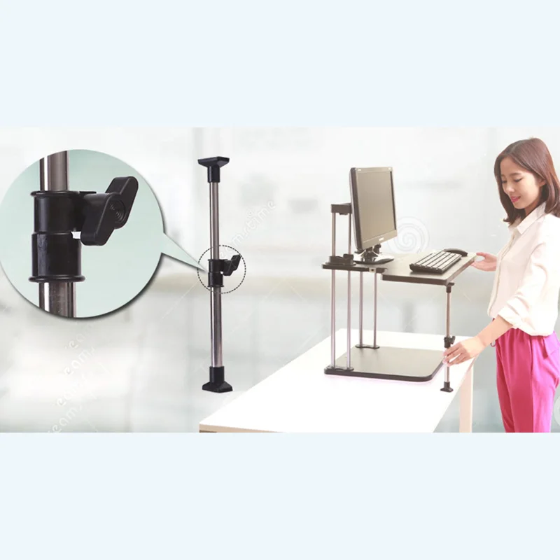 3 слойный креативный компьютерный Настольный держатель легко поднимающийся