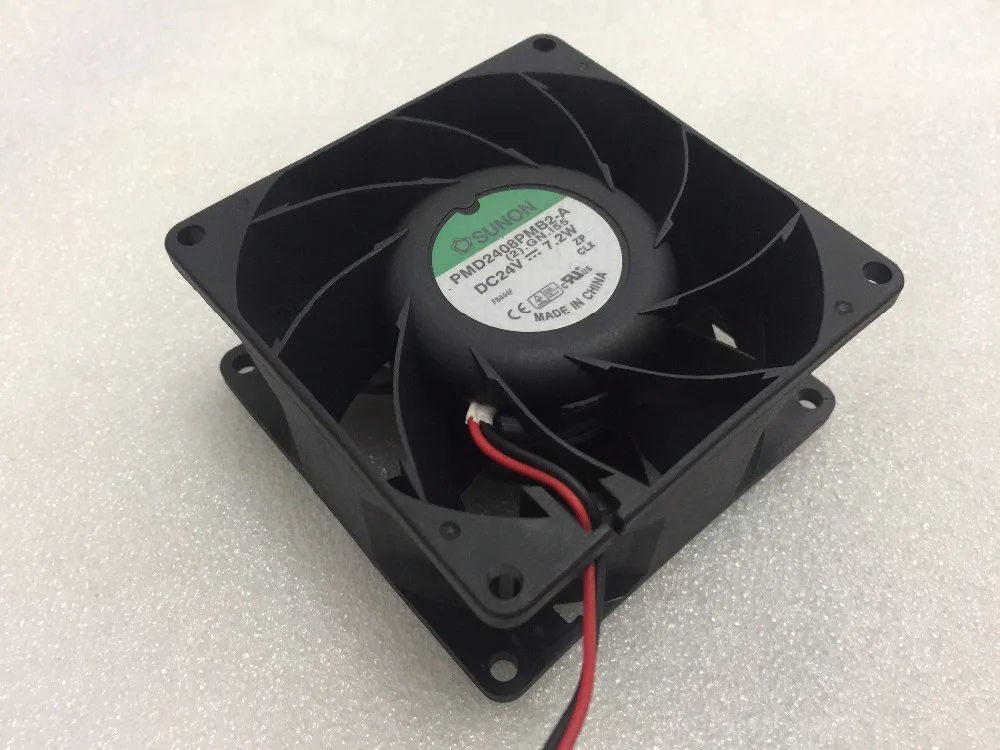 SUNON PMD2408PMB2-A (2).GN I55 DC 24V 7,2 W 80x80x38 мм, вентилятор охлаждения сервера