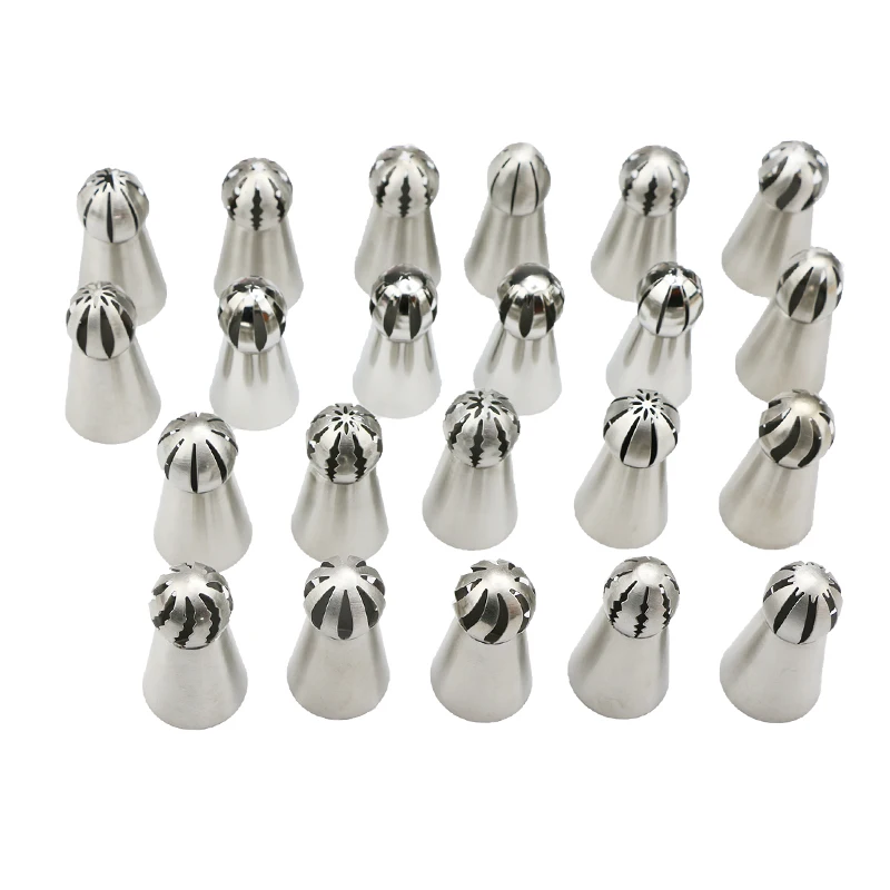 Насадка для кондитерских изделий сферическая насадка из нержавеющей стали |