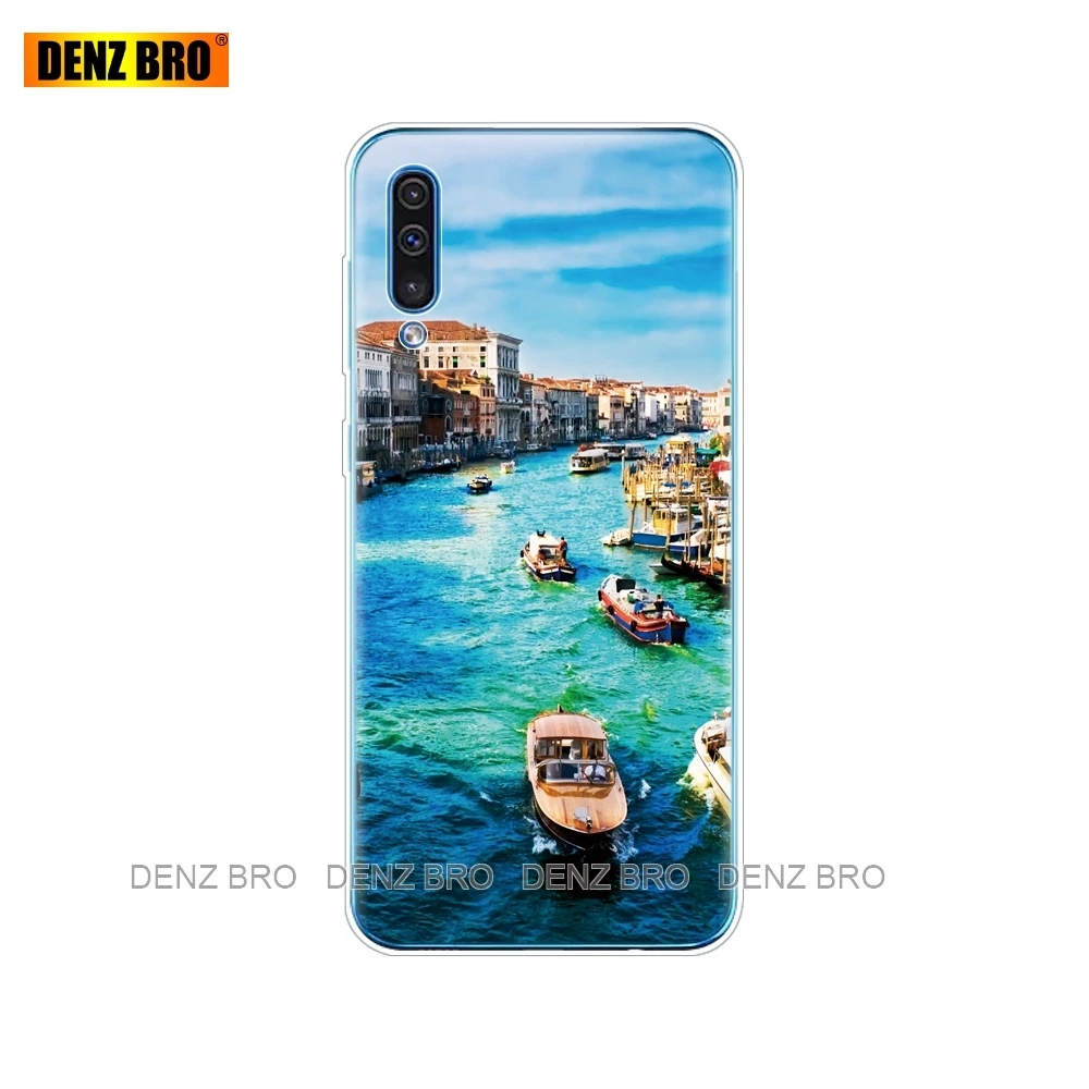 61711 Для samsung Galaxy A50 силиконовый мягкий ТПУ прозрачный чехол для телефона для samsung A50 A505 A505F SM-A505F чехол 6,4 coque - Цвет: 61711