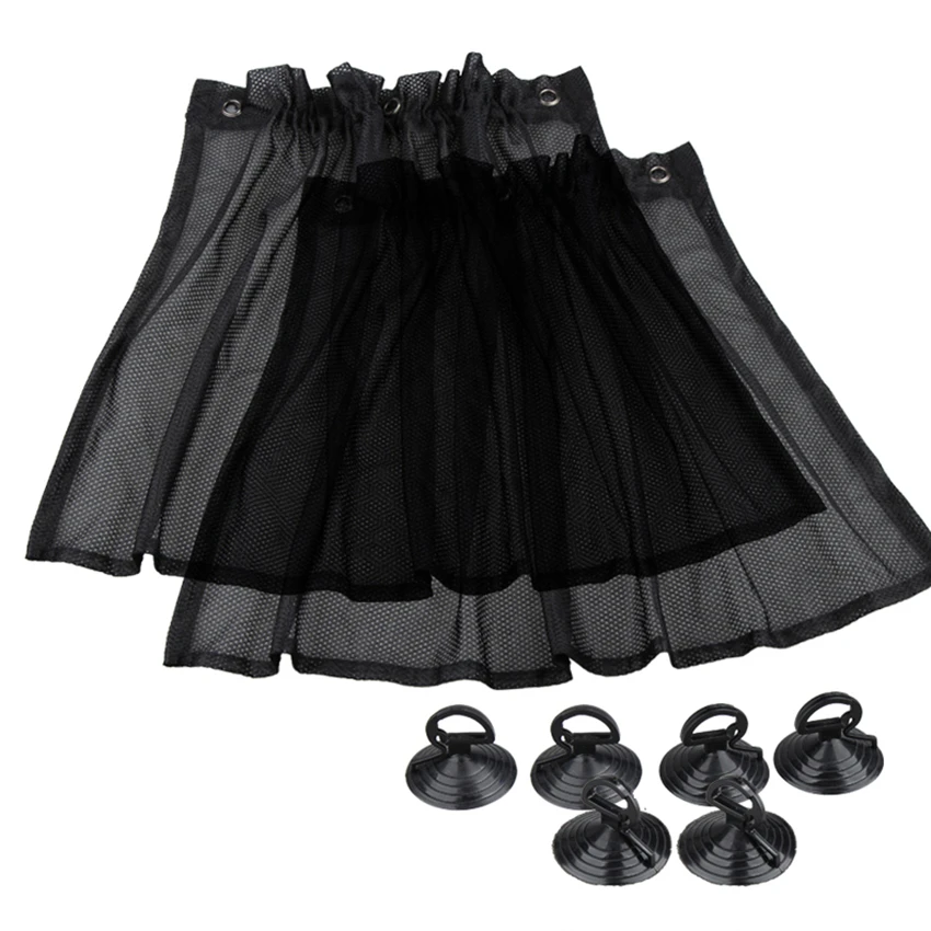 2 шт./лот Автомобильная шторка боковое окно автомобильная от солнца ветра