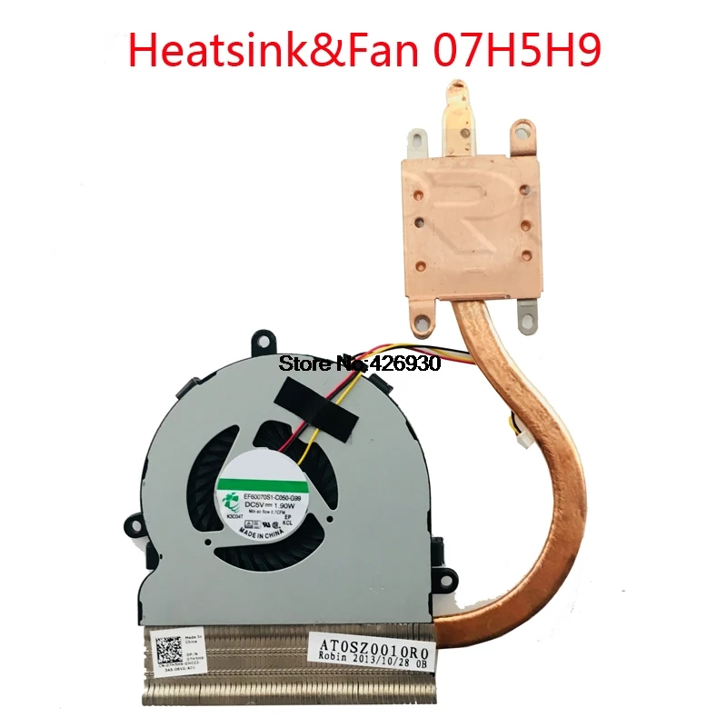 

Laptop CPU Fan For DELL 15R 3521 3537 5521 5537 5535 2521 DFS470805CL0T FC2T 074X7K EF60070S1-C140-G9A DC28000C8A0 0Y4D8R 07H5H9