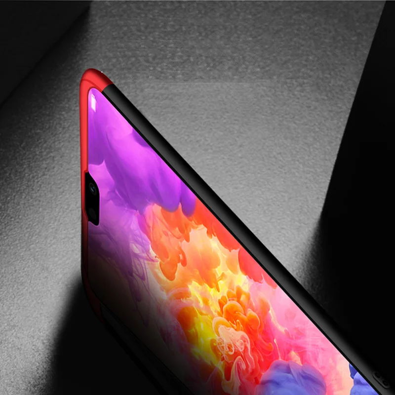 Гибридный 3 в 1 дизайн для huawei P20 P30 Pro Lite 2019 чехол 360 Защита всего тела Матовый