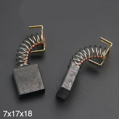 2 шт./лот набор угольных щеток 4 мм 5x5 для электродвигателя dremel, электроинструменты, перфоратор, угловые шлифовальные машины, машина для резки и резьбы - Цвет: 044