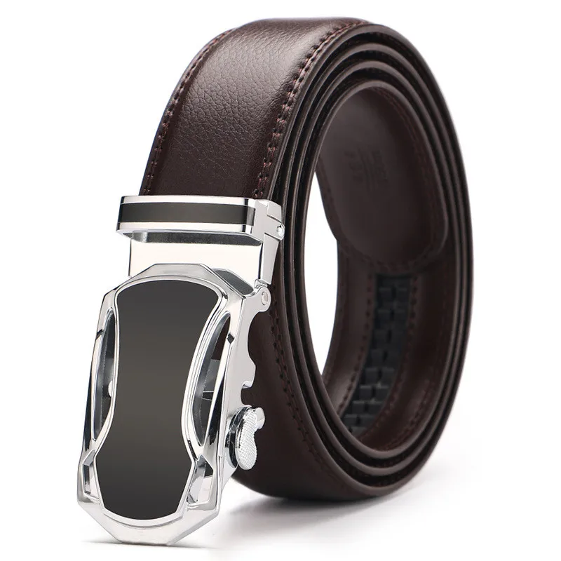 

New Brand Designer Mens Belts Luxury Real Leather Belts for Men Metal Buckle Man Jeans Pants Genuine Leather Belt 3.5CM