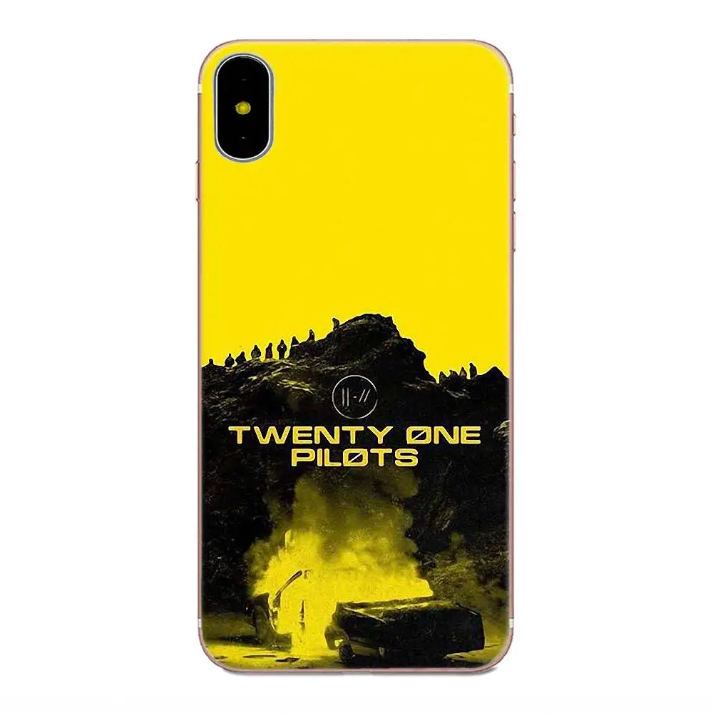 Аниме группа Twenty One Pilots для Huawei P8 P9 P10 P20 P30 Mate 7 8 9 10 20 Lite Plus Pro 2017 TPU защита