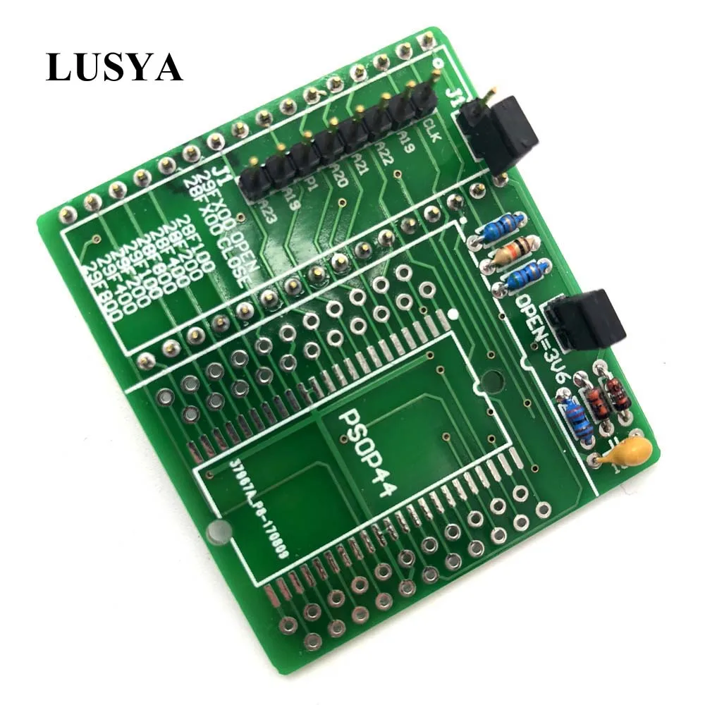 Lusya мини PSOP44 для DIP32 для Виллем программист адаптер 29F800 28F800 29F400 28F400 C3-007
