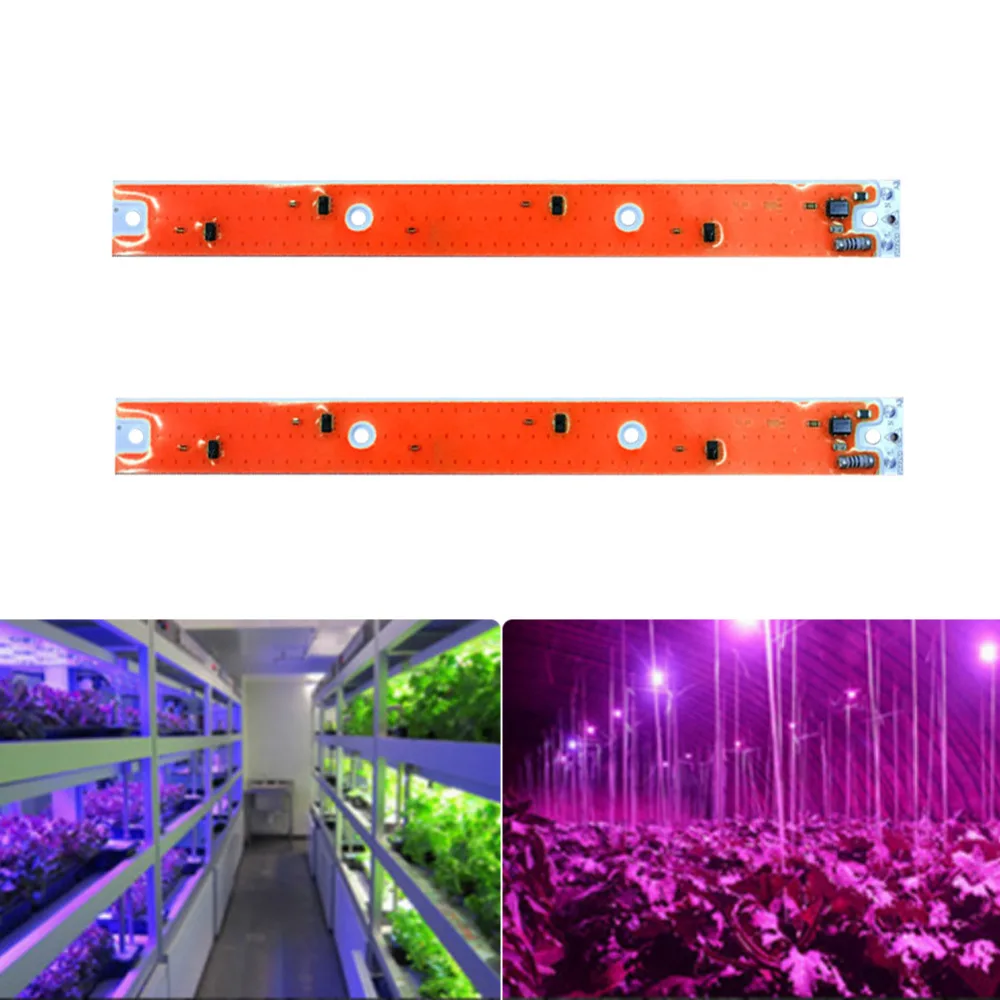 Светодиодная лампа полного спектра с монолитным блоком светодиодов чип для