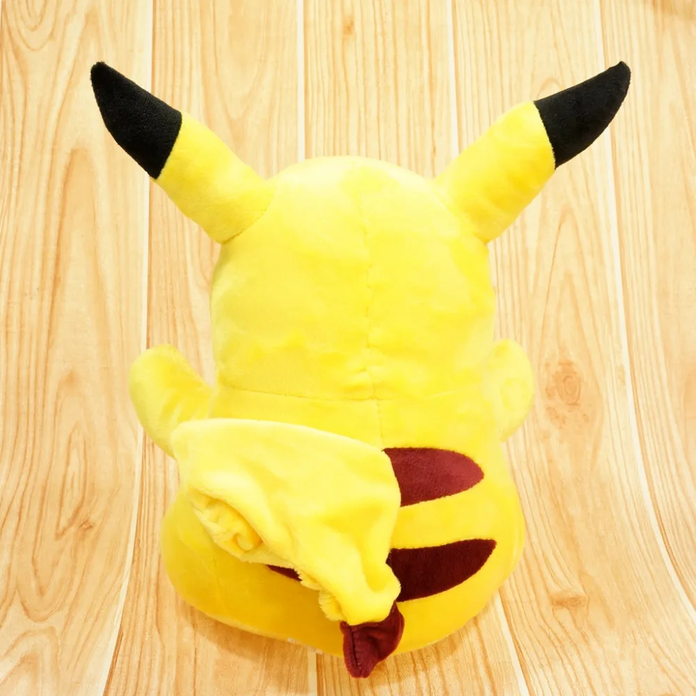 30-30-32cm большой Размеры Pocket Monster GO плюшевая игрушка Pichu Пикачу Raichu плюша фильмов и ТВ Качественный хлопок плюшевый Пикачу игрушки
