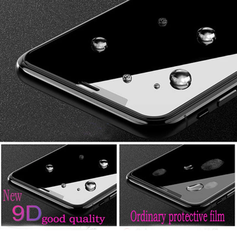 9D Защитное стекло для iphone 6 6S 7 8 plus X XS MAX защита экрана XR | Мобильные телефоны и