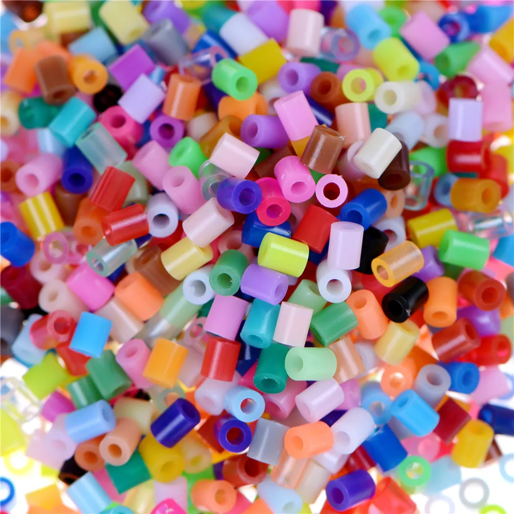 

MINIFRUT Wholesale1000pcs/bag 2.6mm Mini Hama Beads Perler Beads Craft Pegboard Activity Fuse Beads Puzzle Education Kid Diy Toy
