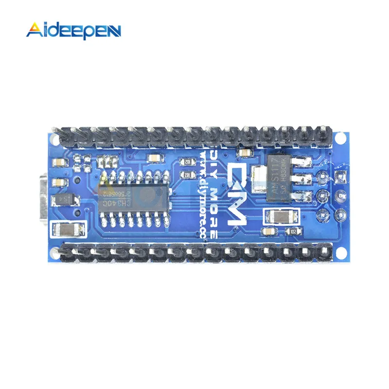 Плата контроллера Mini USB CH340 Nano 3 0 ATmega328P ATMEGA328P AU плата совместимая с Arduino Driver V3.0