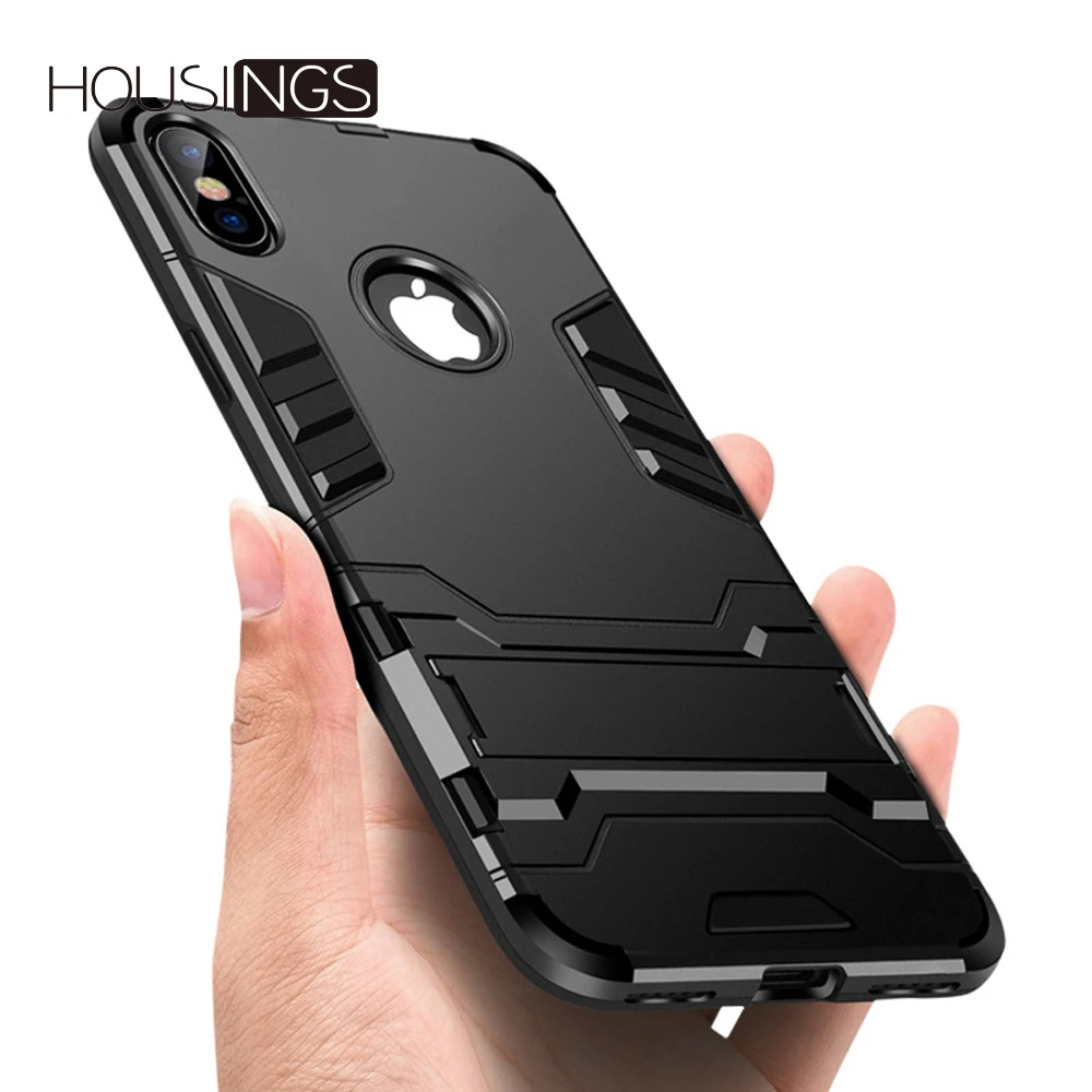Housings Shockproof Case For iPhone 7 8 Plus X Military Luxury TPU Protective Hard iphone 6 6s 5 5s SE Coque Cover |