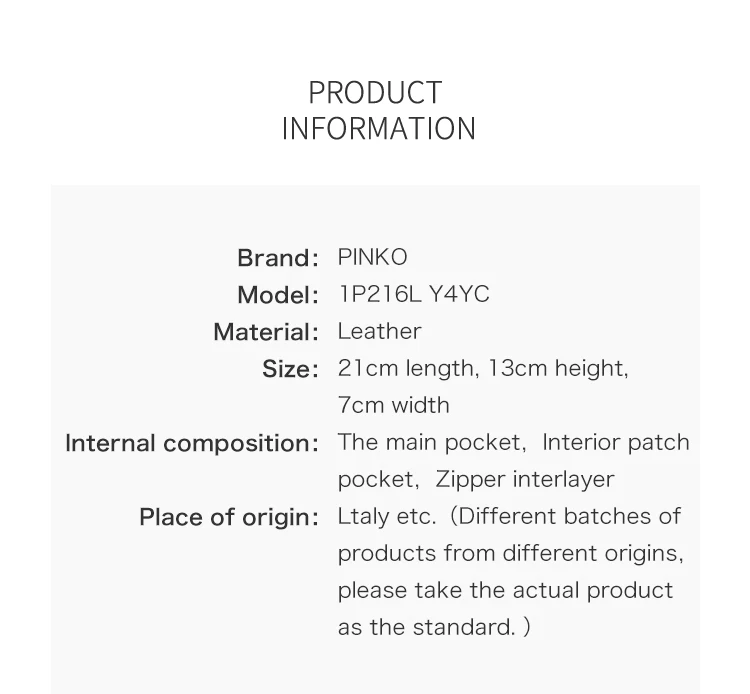 Женская мини-бархатная сумка через плечо с жемчугом Pinko 1pd16l Y4YC