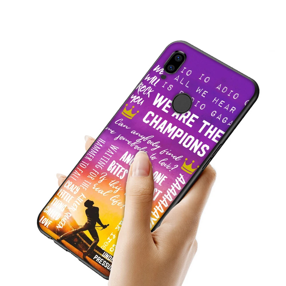WEBBEDEPP Фредди Меркури Queen ремешок чехол для телефона из ТПУ с принтом "для Xiaomi mi 8 A2 Lite A1 9 SE mi x 2s Max мы собрали воедино 3 для POCOPHONE F1 мягкий чехол