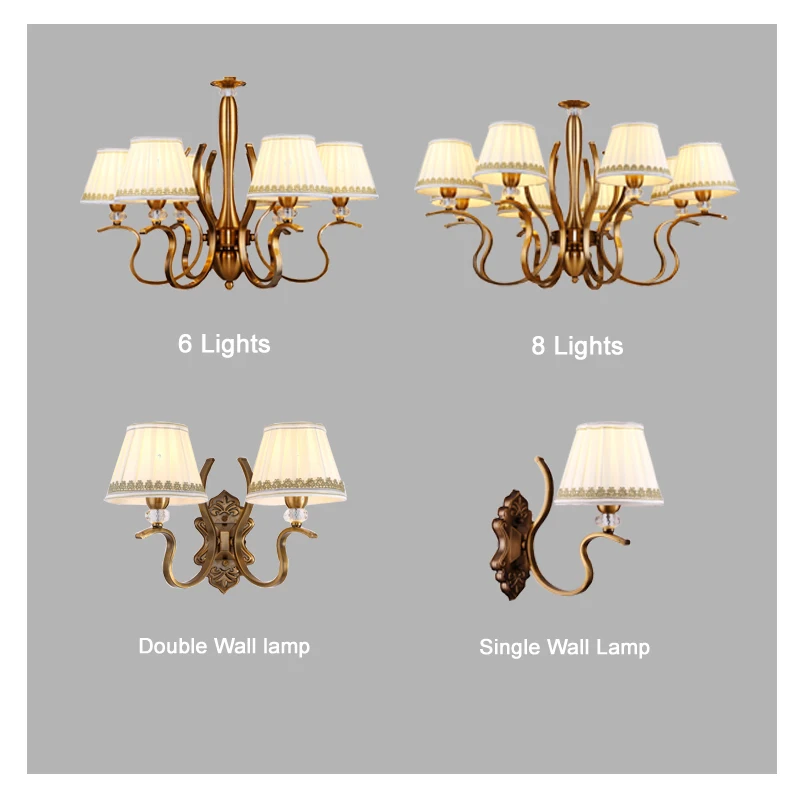 Художественная декоративная люстра Подвесная лампа в европейском стиле