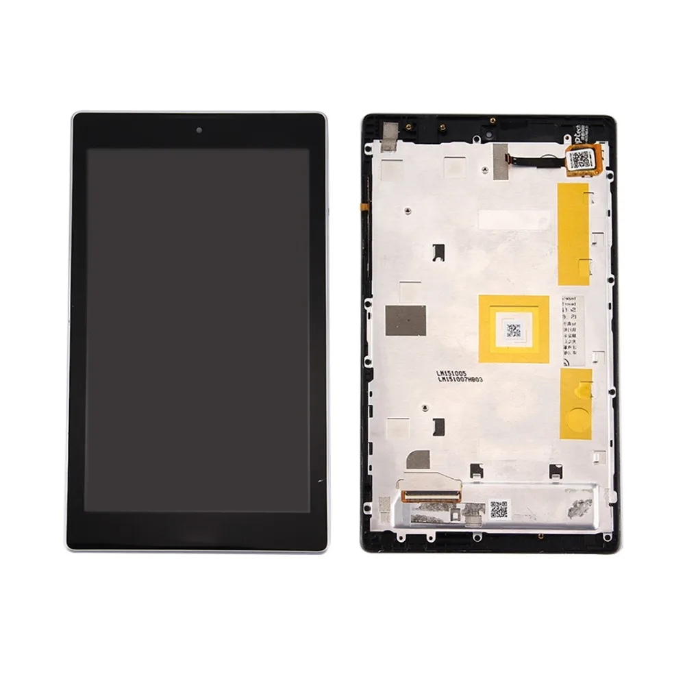 ЖК экран и дигитайзер полная сборка с рамкой для Asus ZenPad C 7 0/Z170MG|ЖК-экраны панели