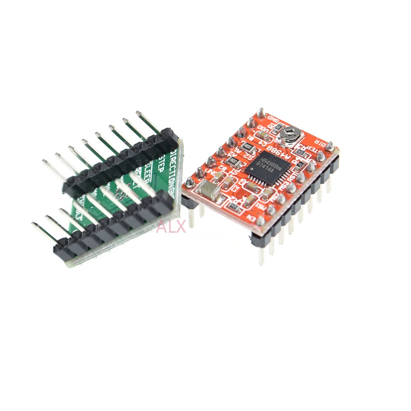 1 шт. красный зеленый A4988 StepStick шаговый двигатель драйвер модуль Плата с