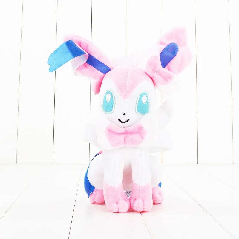 22 см Eevee Vaporeon Jolteon Flareon Espeon Umbreon Leafeon Glacia милые плюшевые куклы Горячая японская аниме фигурка Мягкая кукла игрушка