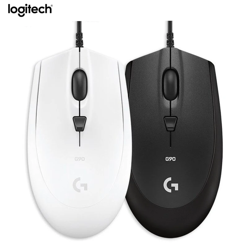 Мышь Logitech G90 игровая Проводная оптическая 200 2500 dpi|logitech g90|computer mouse gamegamer mice |