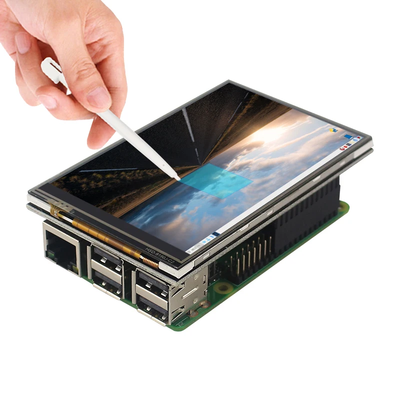 Raspberry Pi 4 lcd MHS 4,0 дюймов TFT сенсорный экран с 50 FPS SPI 480*320 дисплей для Raspberry Pi 3 Model B 3B Plus 4B 2B 3B