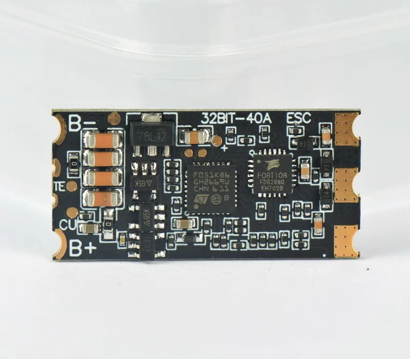 KM 40A 32bit blheli _ 32 ESC STM32F051 (3 6s) DSHOT 1200 встроенный RGB светодиодный фонарь для FPV гоночных