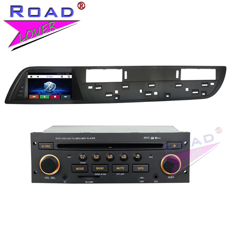 Автомобильный DVD плеер TOPNAVI Wince 6 0 два Din 7 дюймов Автомагнитола для Citroen C5 2013 стерео