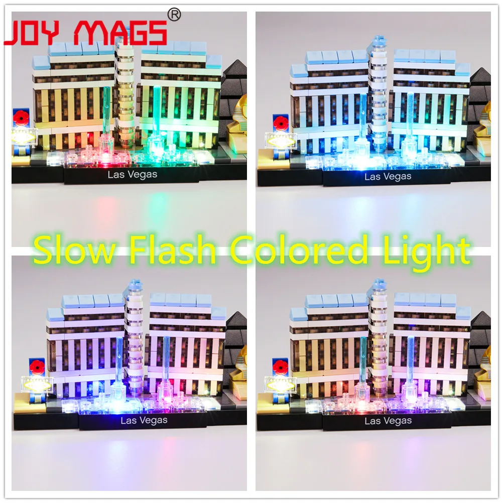 Комплект светодиодсветильник JOY MAGS для архитектуры Лас-Вегаса 21047 (модель в