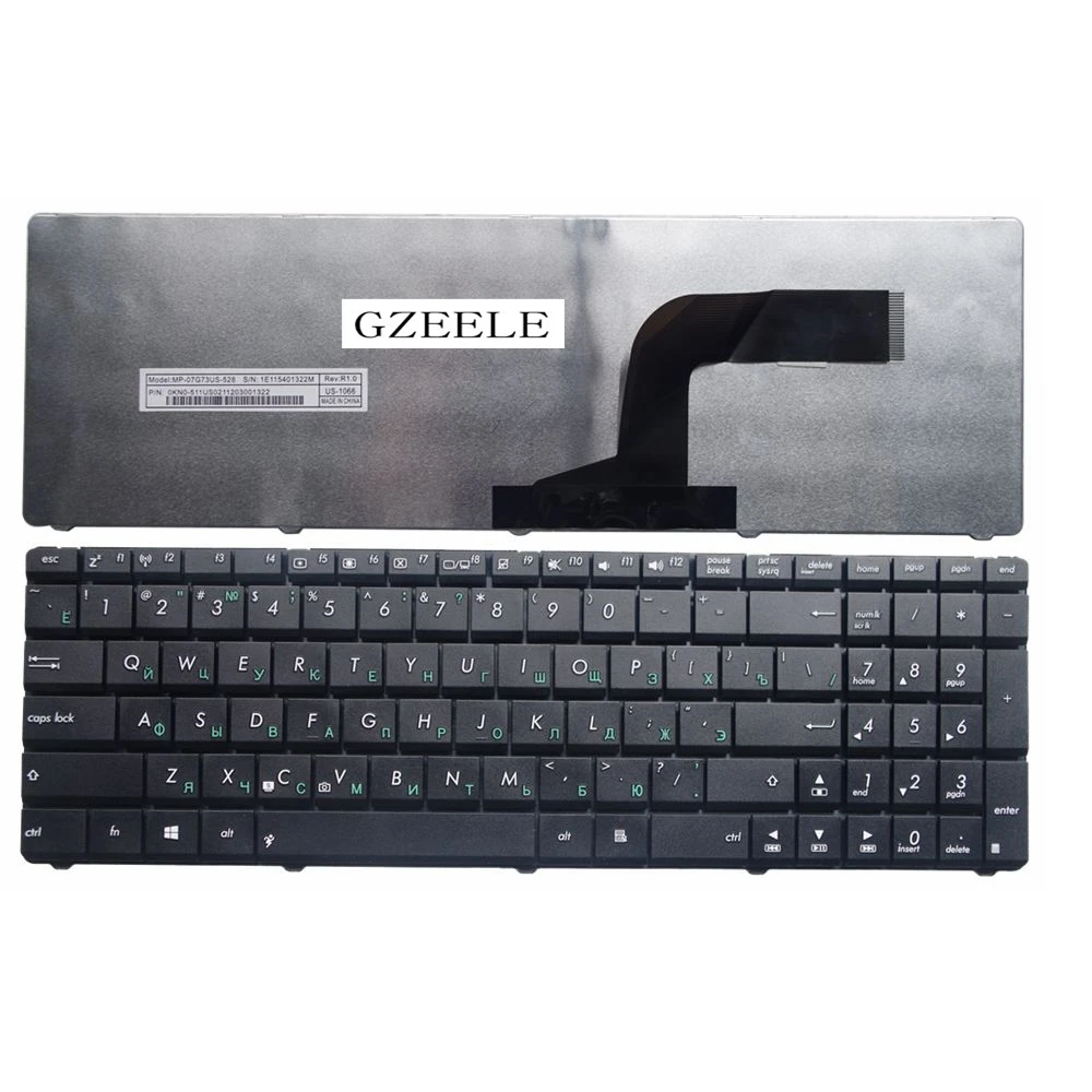 Клавиатура для ноутбука ASUS X55 X55V N73S N73J P53S X75V B53J k54 k54c k54h k54l k54ly k54s k54sl x54c x54l x54ly RU |