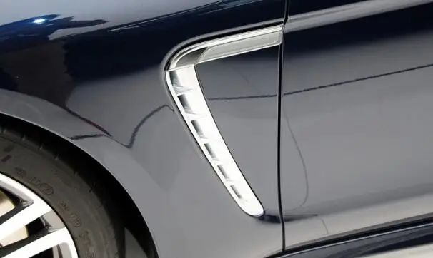 Для Porsche Panamera Fender Боковая вентиляционная отделка хромированные