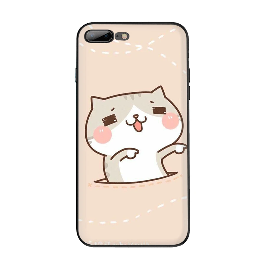 Чехол для мобильного телефона iPhone 6 6s 7 8 Plus 11 Pro X XS XR Max 5 5S SE чехол с мультяшным аниме