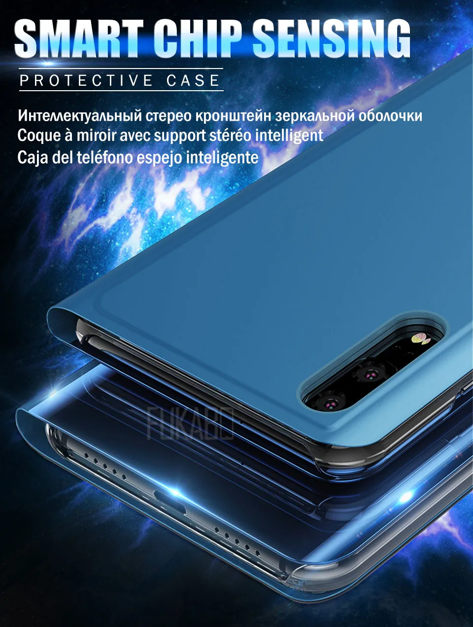 Зеркальный защитный чехол для Xiaomi mi A3 CC9E Mi 9T K20 Pro Redmi Note 7 Redmi 7 6A Pro MI 9 SE mi 8 Lite 5 Plus 4X A2 A1 S2 чехол
