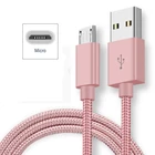Кабель Micro USB для быстрой зарядки Samsung Galaxy A3A5A7 2016 J7 Pro J2 2018, длина 13 метра, V8, зарядное устройство для синхронизации данных