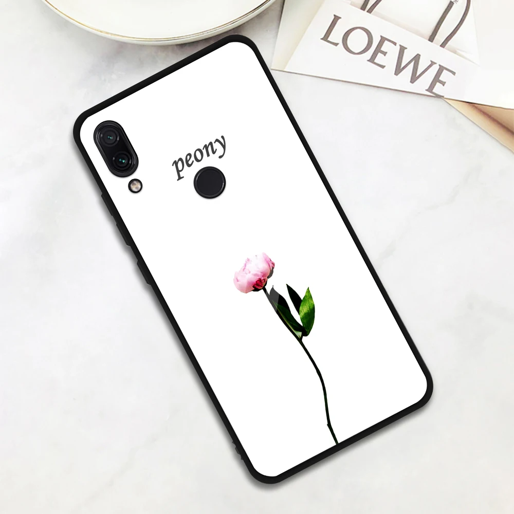 06 Чехол из закаленного стекла для Xiaomi Mi 9 8 A2 Lite Redmi K20 Note 5 6 7 Pro Note7 Pro, задняя крышка, чехол для телефона Redmi 7 6 5 Plus - Цвет: 06
