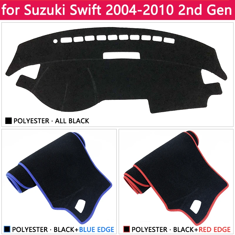 Для Suzuki Swift 2004~ 2010 Maruti спортивный Противоскользящий коврик на приборную панель солнцезащитный коврик для приборной панели автомобиля аксессуары 2007 2008 ZD11S ZC31S