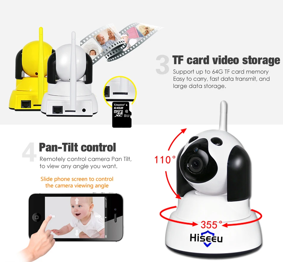 Ip-камера безопасности, Wifi, беспроводная смарт-камера для домашних животных, Wifi, камера видеонаблюдения, HD 720 P, ip-камера для помещений, Onvif, детский монитор