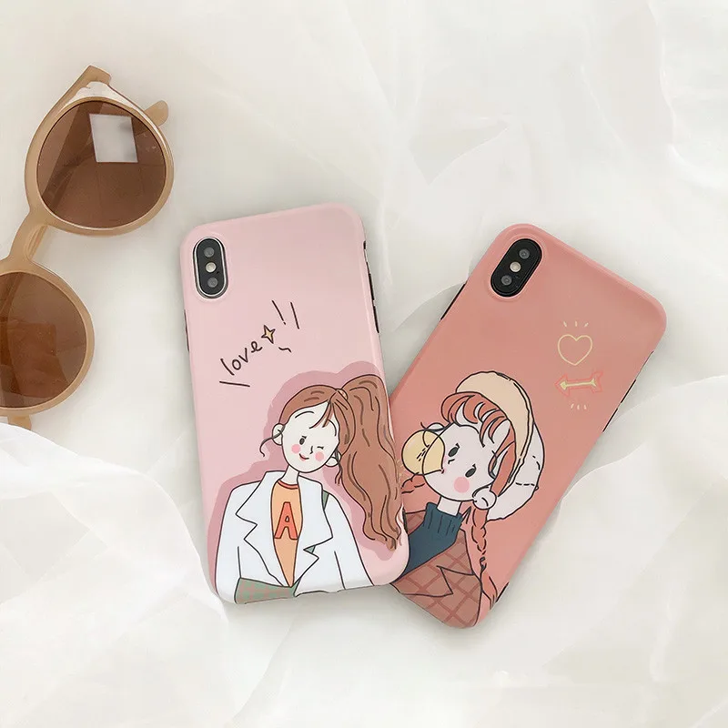 Чехол для iPhone 7 XR XS MAX X 8 6s 6 Plus мягкий чехол IMD |