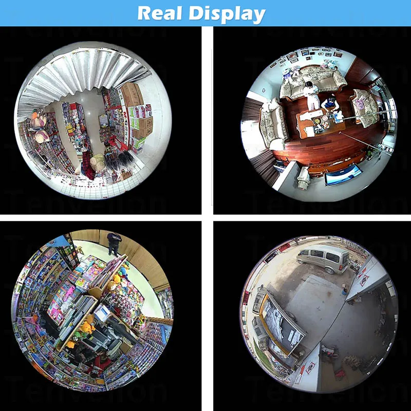 2MP лампочка-камера с беспроводным соединением IP Wifi 1080P Панорамная рыбий глаз домашняя система безопасности CCTV 360 градусов ночного видения поддержка 64GB