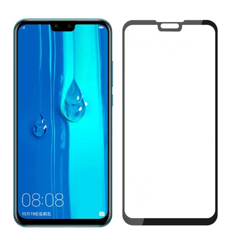 3D закаленное стекло с полным клеем для Huawei Enjoy 9 Plus полное покрытие Защитная