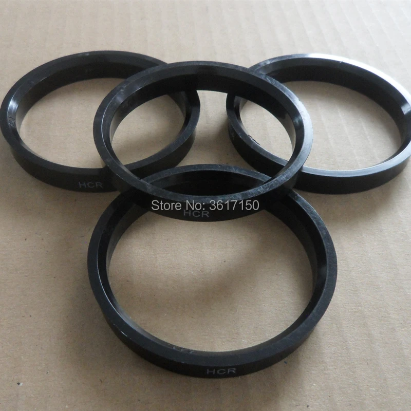 

54.1x75 Set of 4 Wheel Hub Rings 54.1 ID 75 OD Hub Centric Rings Of The Polycarbonate Plastic