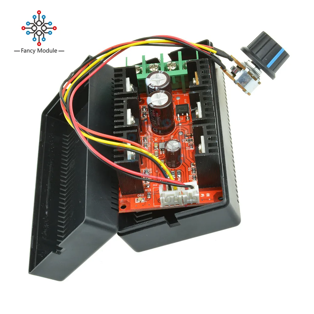 12V 24V 48V 2000W 10 с алюминиевой крышкой 50В 40A ШИМ HHO двигатель постоянного тока Скорость