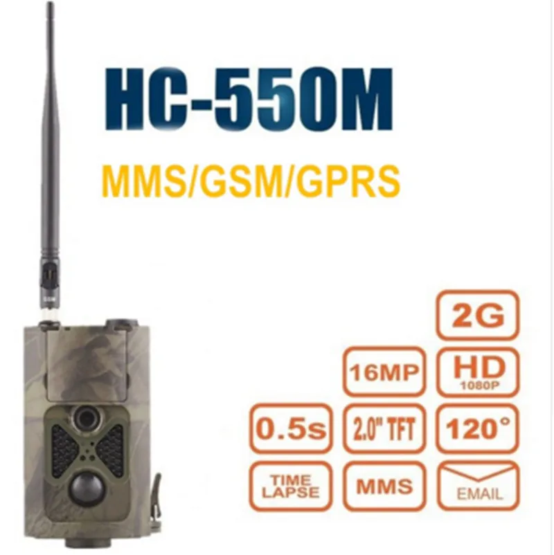 Suntek GSM MMS охота Камера HC 550M Беспроводной инфракрасный Ночное видение фото ловушка