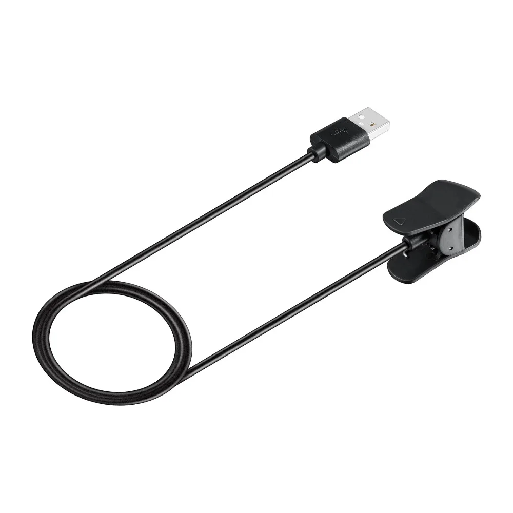 50 шт./лот для Garmin Vivosmart 3 зажима USB Кабель зарядного устройства 1 м кабель трекер