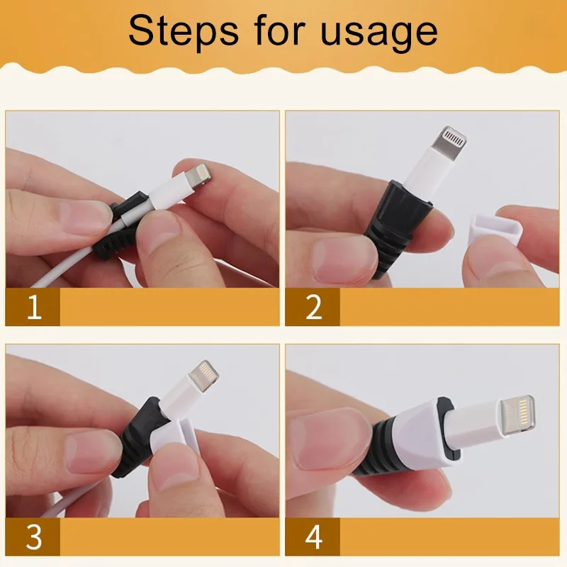 2 шт. защитный чехол Haweel для USB кабеля|Сумки телефона| |