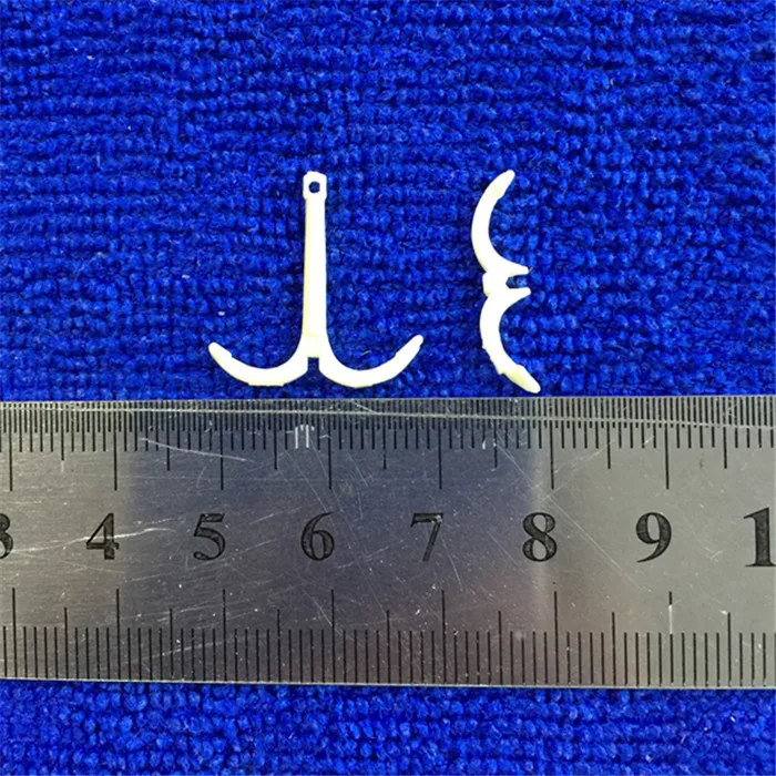 Смола сборки модель Четыре Якорный захват 20*20 мм имитация морской корабль