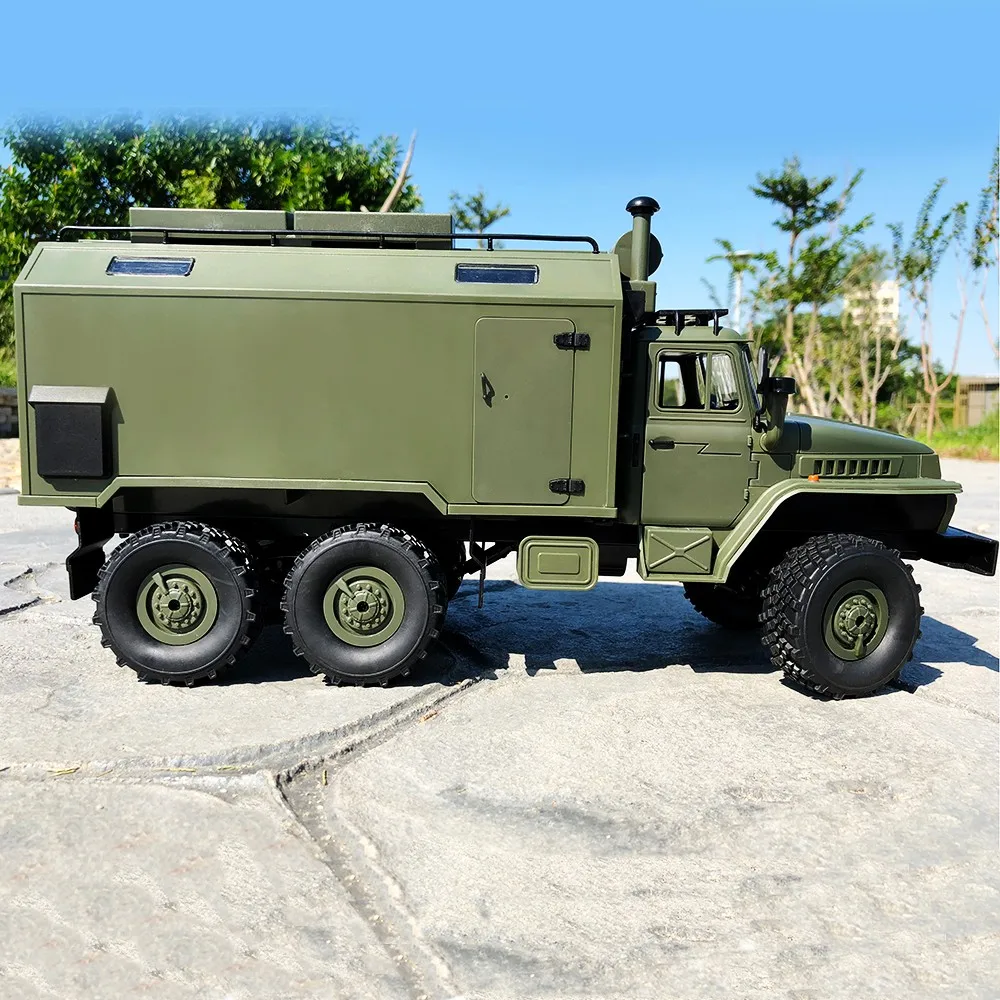 WPL B36 Урал 1/16 2 4G 6WD RC автомобиль военный грузовик Рок Гусеничный команда Связь