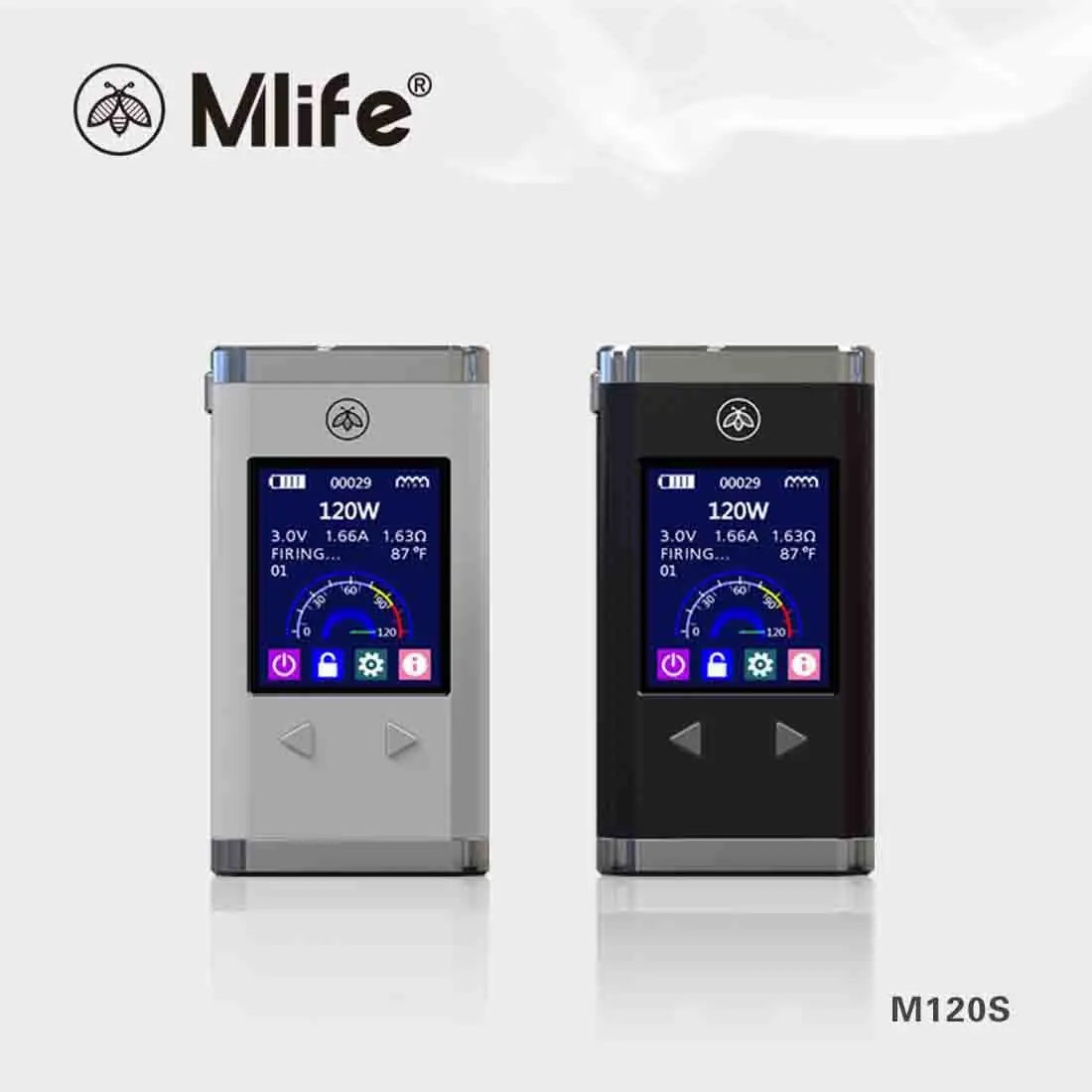 100% оригинальные ручки Mlife 120S Electronico для сигарет набор кальяна|Системы нагревания